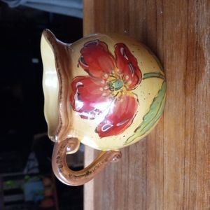 Maceration poppy platter serving cup